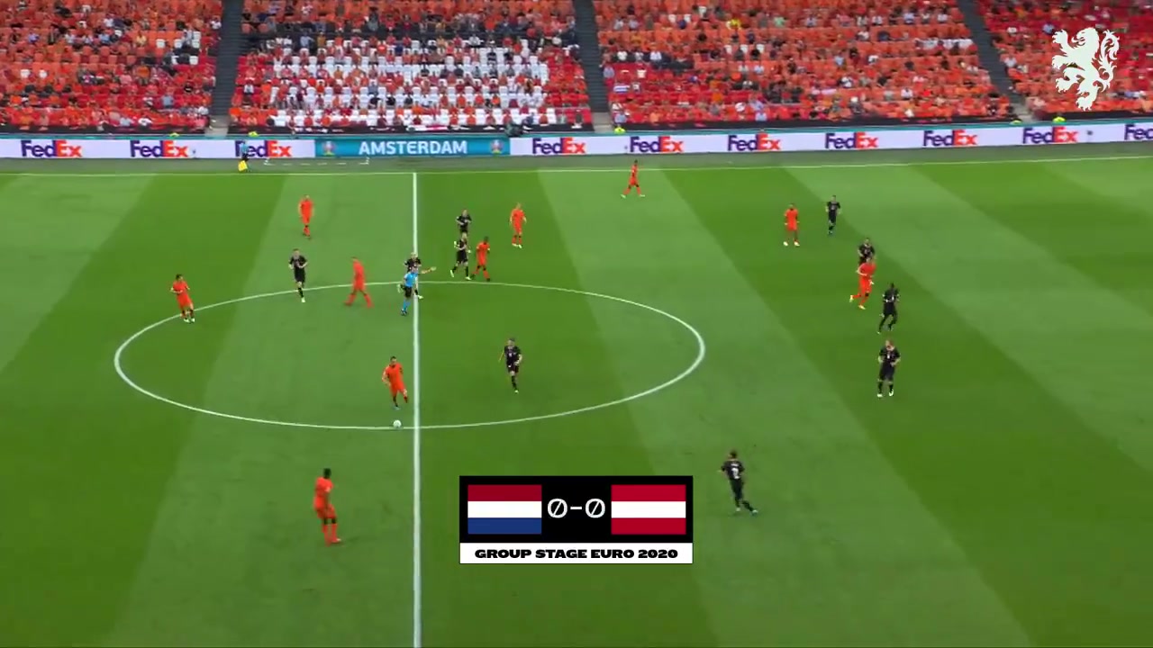 上一次的荷兰vs奥地利，荷兰队打好最后一场小组赛